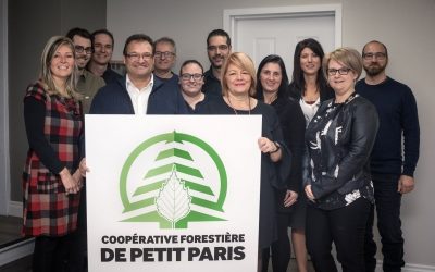 Lauréat du prix Développement durable : la Coopérative forestière Petit Paris