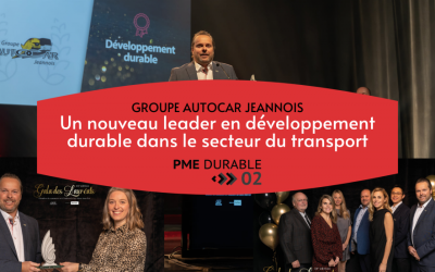 Un nouveau leader en développement durable dans le secteur du transport